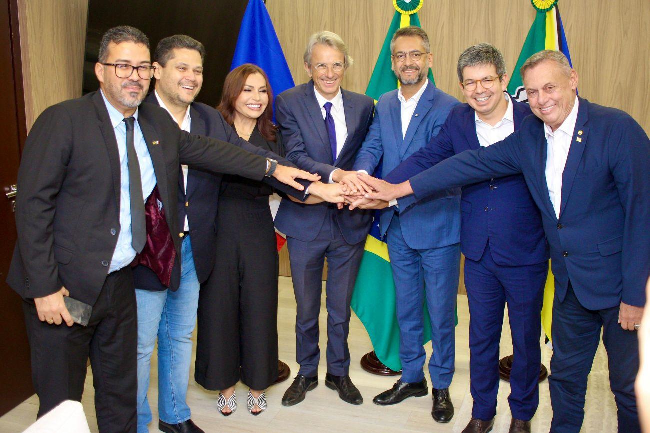 Clécio Luís e embaixador francês abrem portas para nova era nas relações bilaterais
