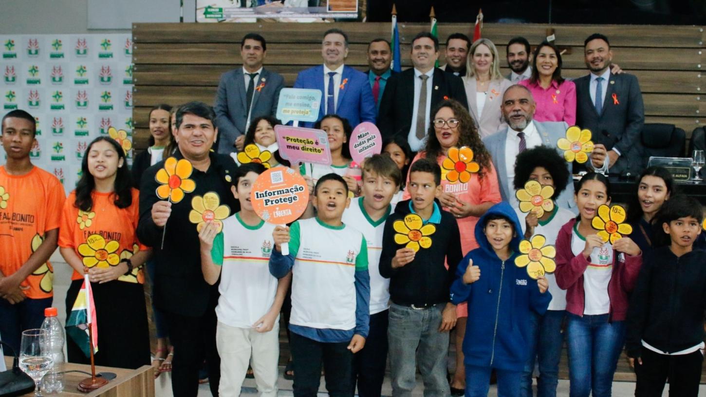 Proteção infantil: Maio Laranja ganha destaque na Câmara de Macapá