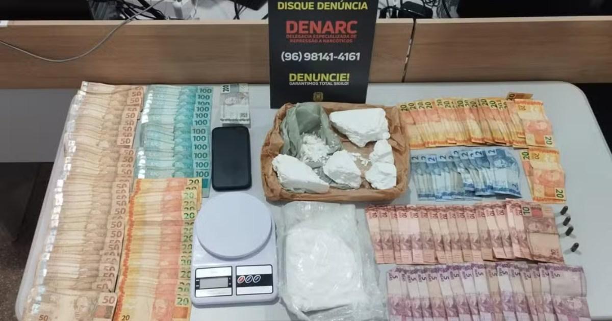 A casa caiu: Denarc prende suspeitos de tráfico na orla de Macapá