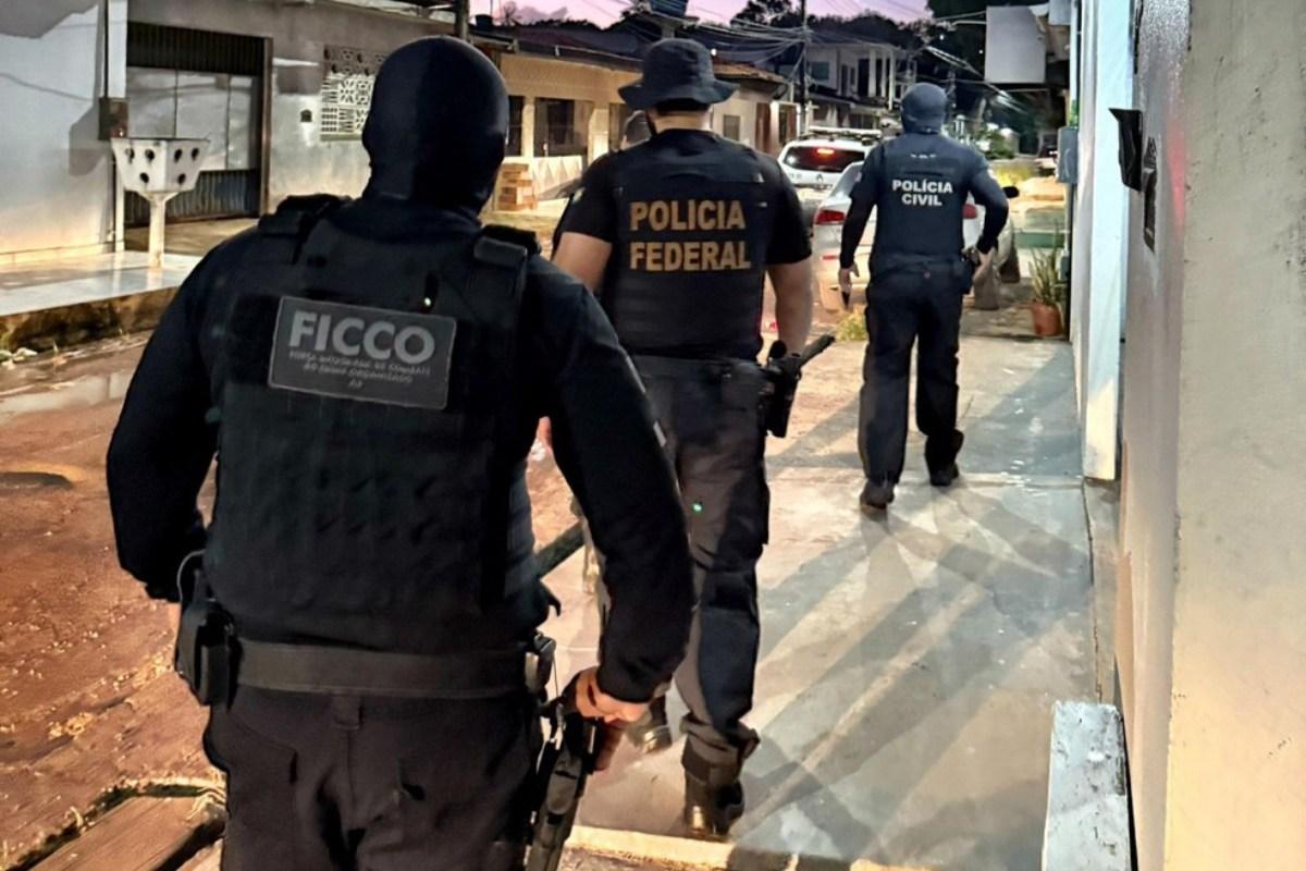 Crime sem fronteiras: Operação Ruptura da PF atinge grupo criminoso em AP, RJ, PA e MA