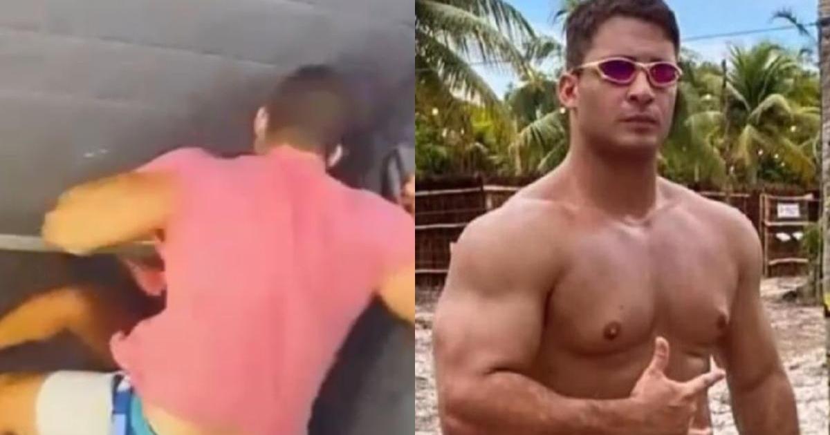 Vídeo mostra agressão brutal em elevador e caso repercute nas redes sociais