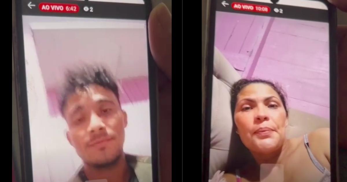 Criminoso em Laranjal faz live e diz estar vivendo últimos momentos