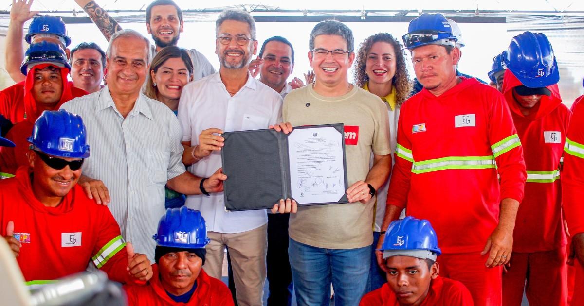 Governador Clécio e Randolfe anunciam construção do Centro Multiuso Aldeia da Paz