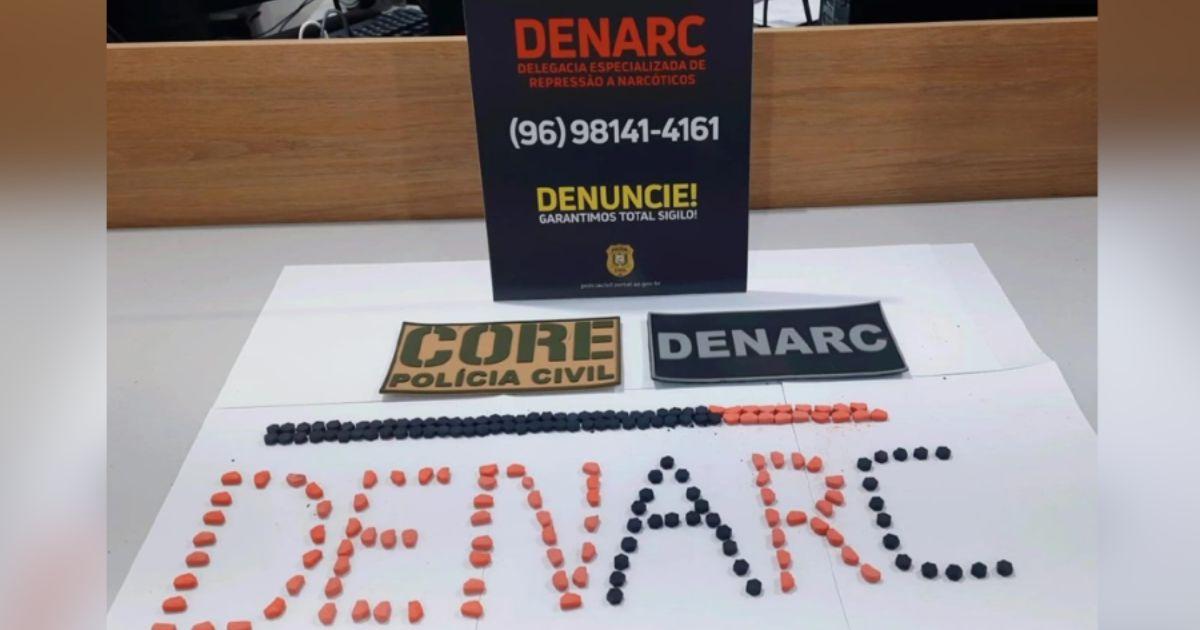 Polícia Civil apreende quase 200 comprimidos de ecstasy e prende mulher em Macapá