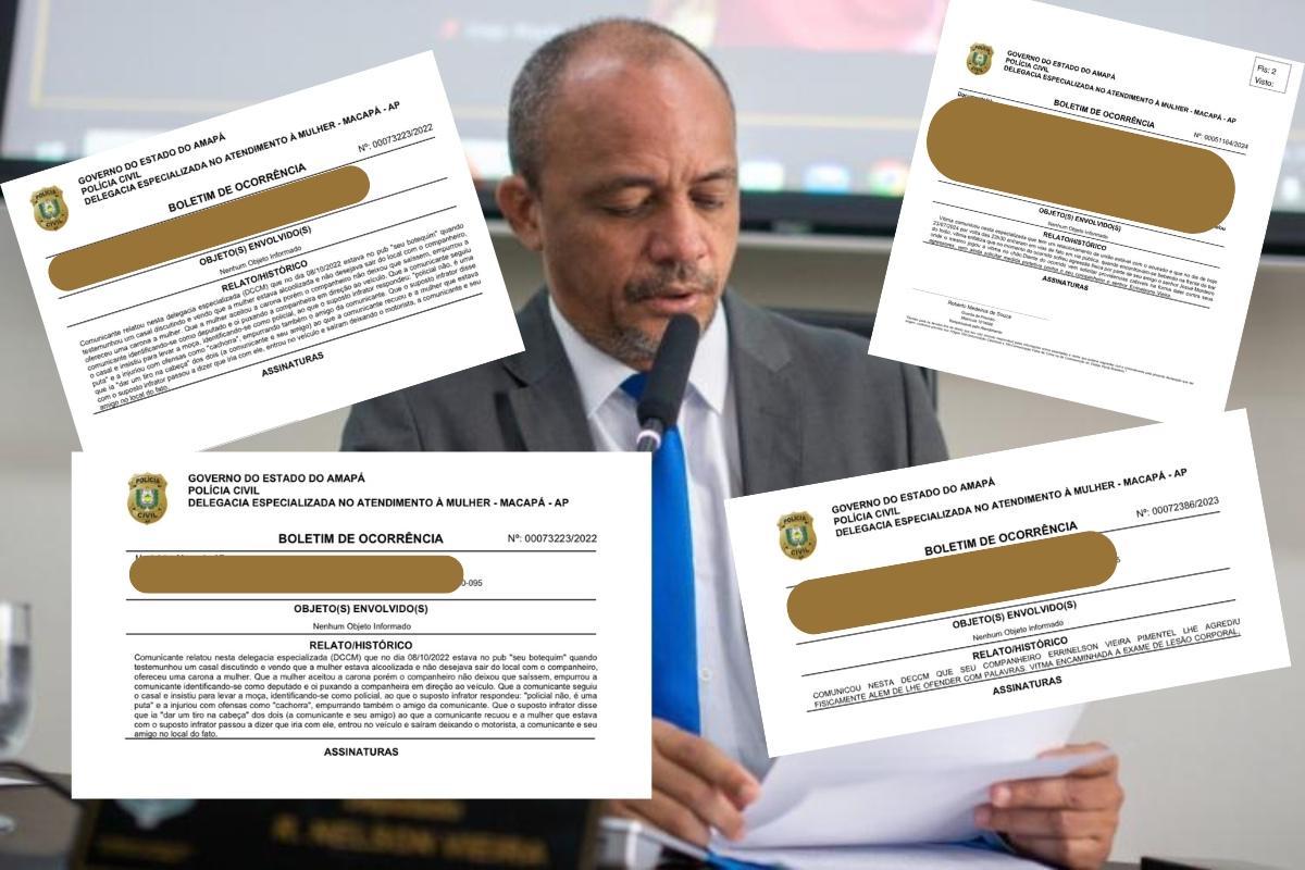 Acusações de violência doméstica contra deputado ganham força após vídeos do Bailique
