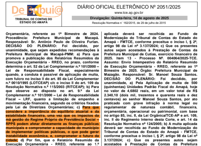 Furlan deixou MacapaPrev afundar até atingir aposentados